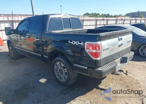 2011 Ford F-150 Platinum from USA, damaged, VIN 1FTFW1ET0BFB32273